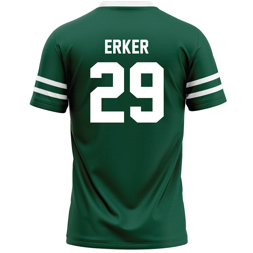 Cleveland State - NCAA Men's Lacrosse : Ethan Erker - Green Lacrosse Jersey-1