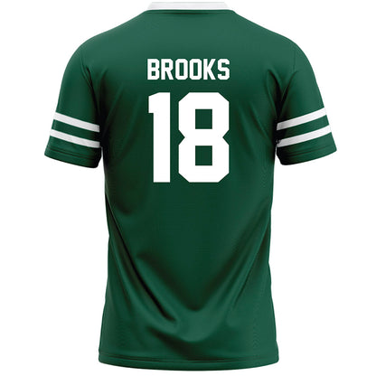 Cleveland State - NCAA Men's Lacrosse : Ethan Brooks - Green Lacrosse Jersey-1