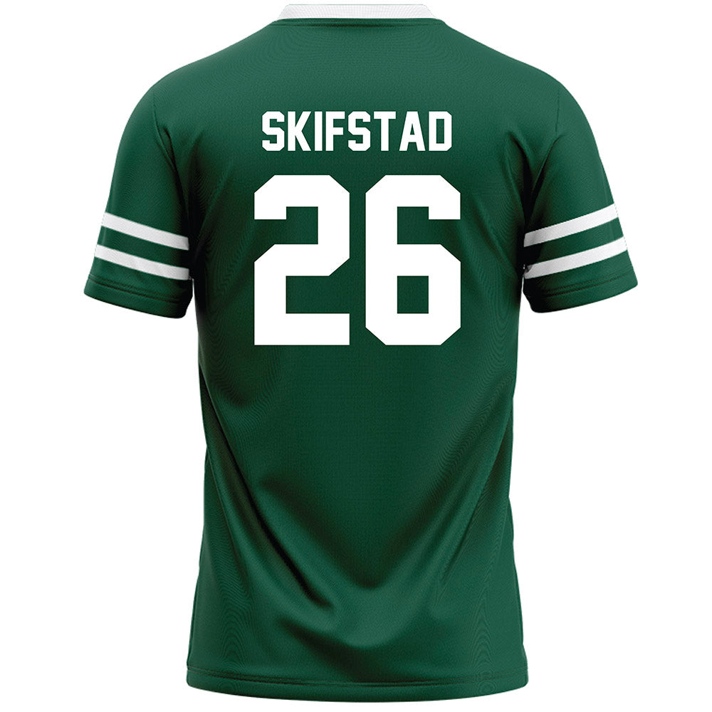 Cleveland State - NCAA Men's Lacrosse : Blake Skifstad - Green Lacrosse Jersey-1
