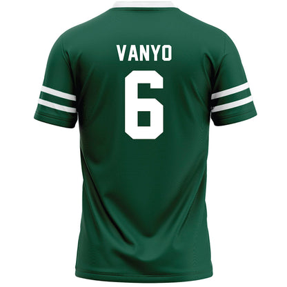 Cleveland State - NCAA Men's Lacrosse : Oliver Vanyo - Green Lacrosse Jersey-1