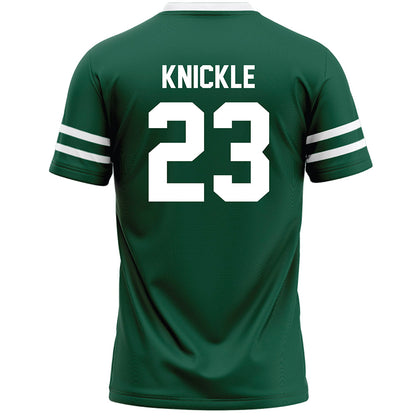 Cleveland State - NCAA Men's Lacrosse : Evan Knickle - Green Lacrosse Jersey-1