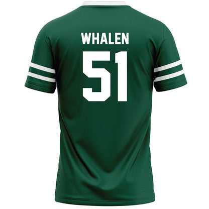 Cleveland State - NCAA Men's Lacrosse : Landon Whalen - Green Lacrosse Jersey-1