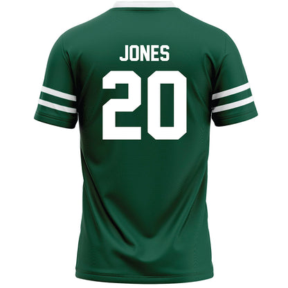 Cleveland State - NCAA Men's Lacrosse : Tavin Jones - Green Lacrosse Jersey-1