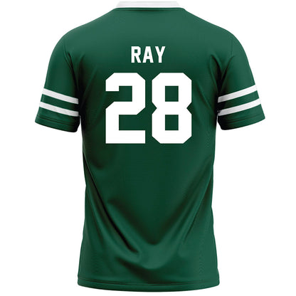 Cleveland State - NCAA Men's Lacrosse : Luke Ray - Green Lacrosse Jersey-1