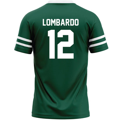 Cleveland State - NCAA Men's Lacrosse : Enrico Lombardo - Green Lacrosse Jersey-1