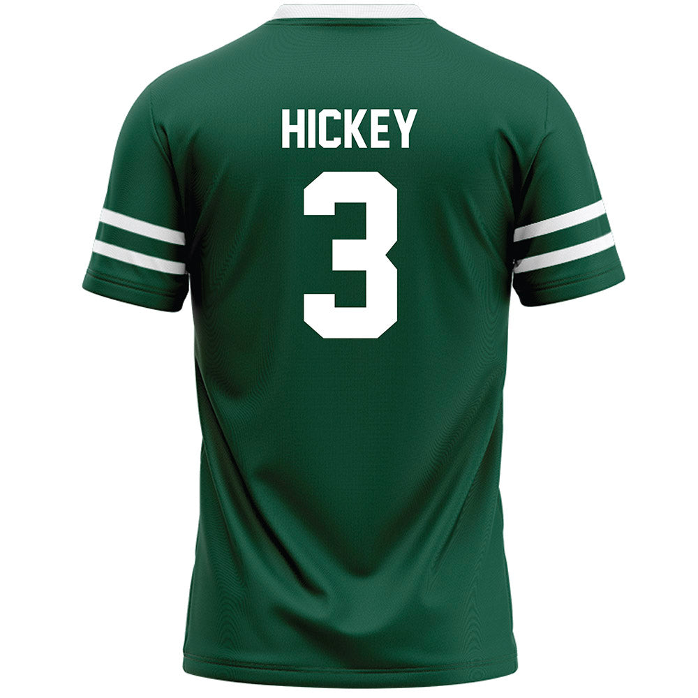 Cleveland State - NCAA Men's Lacrosse : Brennen Hickey - Green Lacrosse Jersey-1