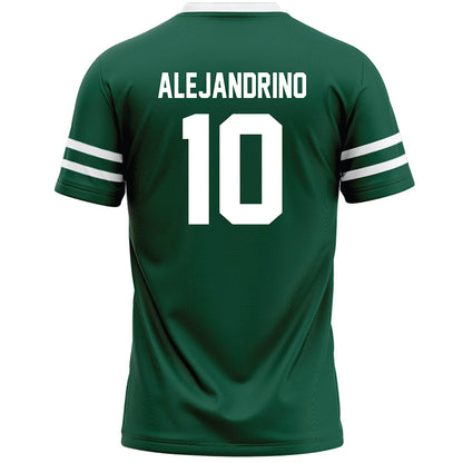 Cleveland State - NCAA Men's Lacrosse : Seth Alejandrino - Green Lacrosse Jersey-1