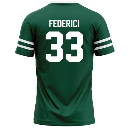 Cleveland State - NCAA Men's Lacrosse : Nikolas Federici - Green Lacrosse Jersey-1