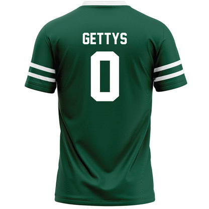 Cleveland State - NCAA Men's Lacrosse : Chase Gettys - Green Lacrosse Jersey-1