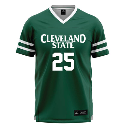 Cleveland State - NCAA Men's Lacrosse : Payton Corpus - Green Lacrosse Jersey-0