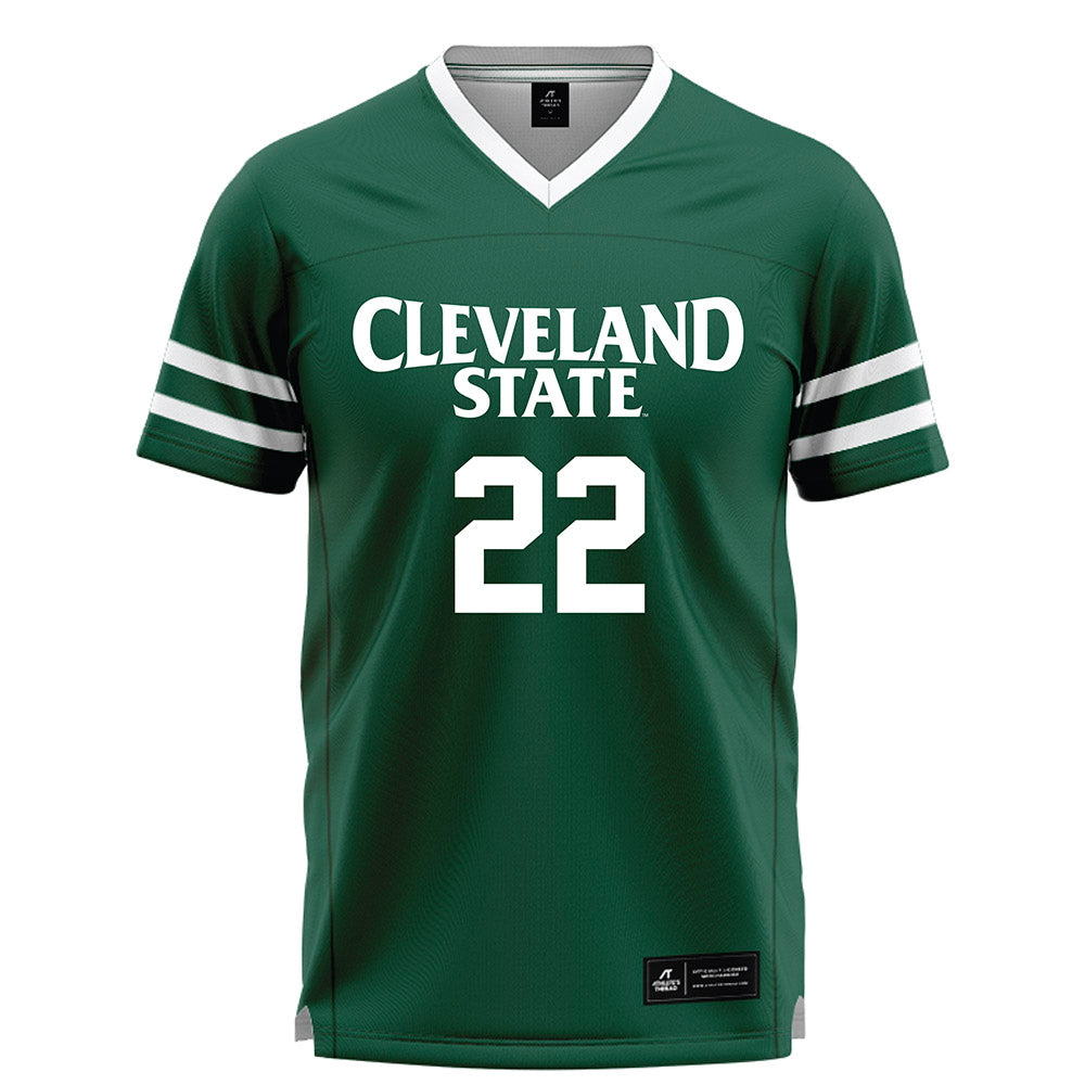 Cleveland State - NCAA Men's Lacrosse : Jameson DeMarco - Green Lacrosse Jersey-0