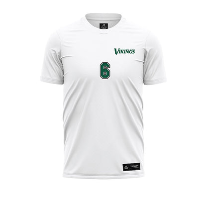 Cleveland State - NCAA Men's Soccer : Tom Mertz - White Soccer Jersey-0
