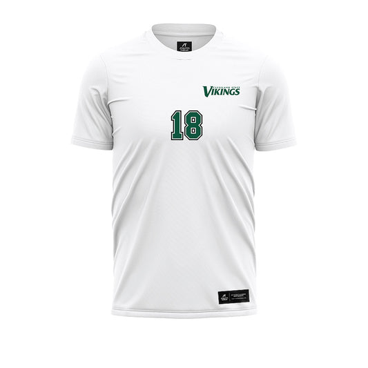Cleveland State - NCAA Men's Soccer : Fefo Granados - White Soccer Jersey-0