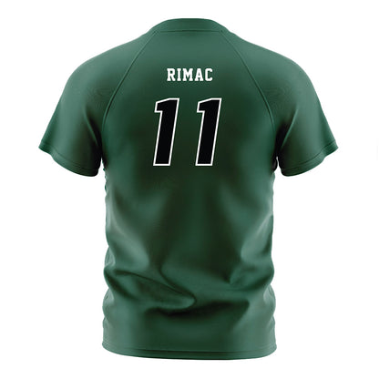 Cleveland State - NCAA Men's Soccer : Josip Rimac - Green Soccer Jersey-1