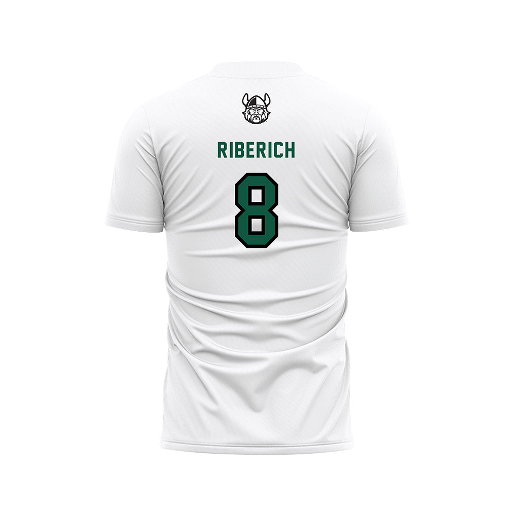 Cleveland State - NCAA Women's Soccer : Alicia Riberich - White Soccer Jersey-1