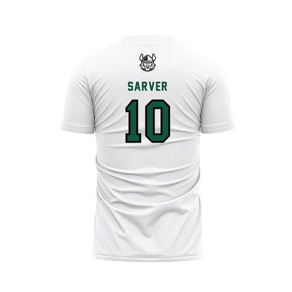 Cleveland State - NCAA Women's Soccer : Tanji Sarver - White Soccer Jersey-1
