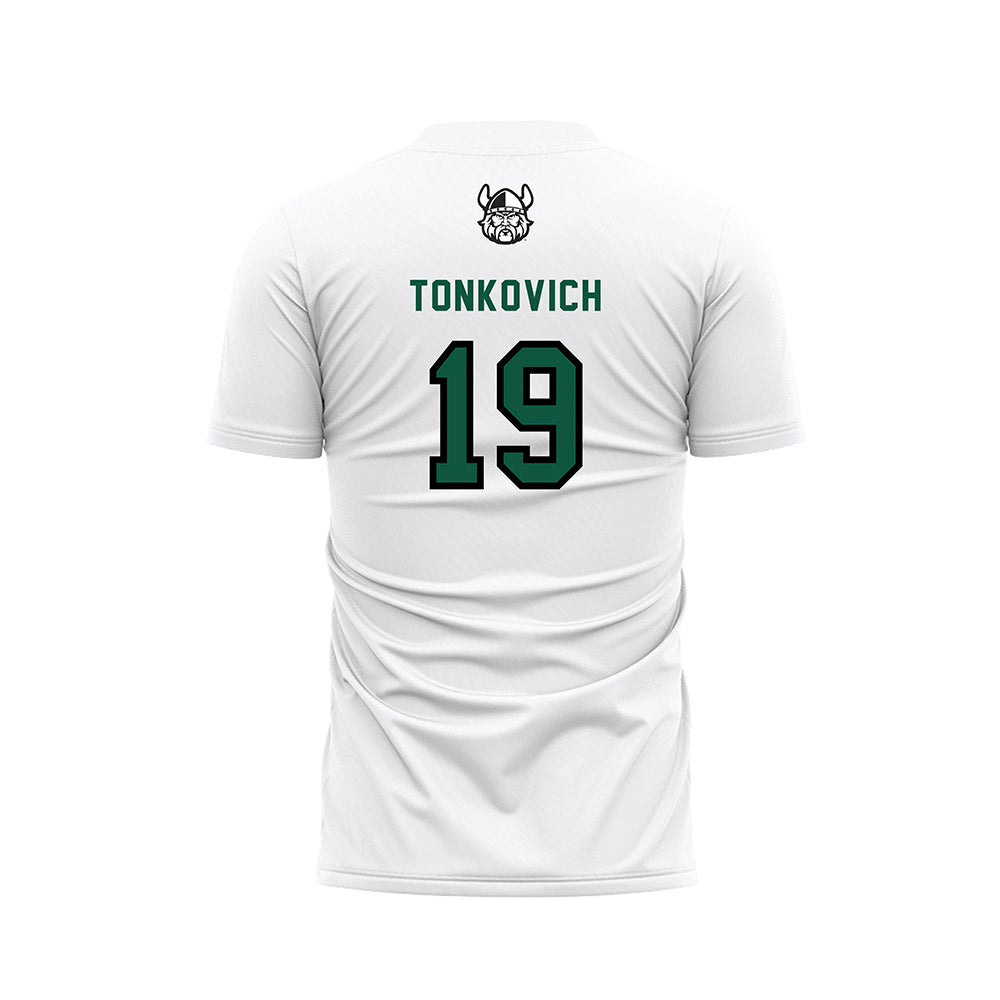 Cleveland State - NCAA Women's Soccer : Emilee Tonkovich - White Soccer Jersey-1