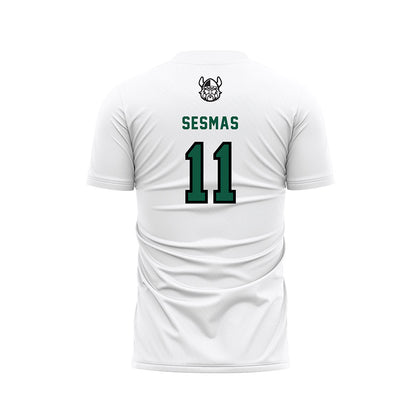 Cleveland State - NCAA Women's Soccer : Mayra Sesmas - White Soccer Jersey-1