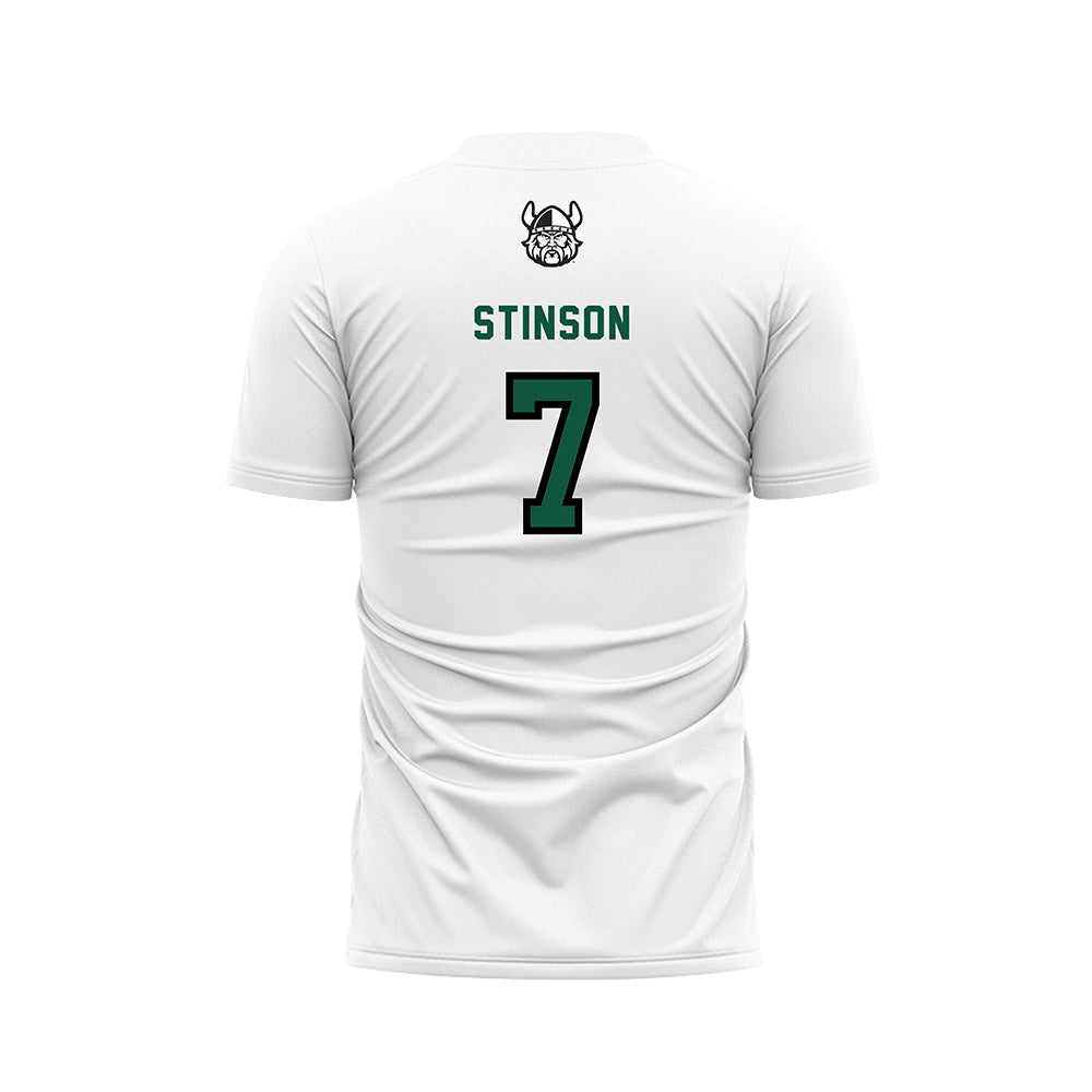 Cleveland State - NCAA Women's Soccer : carly Stinson - White Soccer Jersey-1