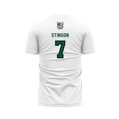 Cleveland State - NCAA Women's Soccer : carly Stinson - White Soccer Jersey-1