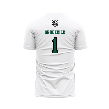 Cleveland State - NCAA Women's Soccer : Elyse Broderick - White Soccer Jersey-1