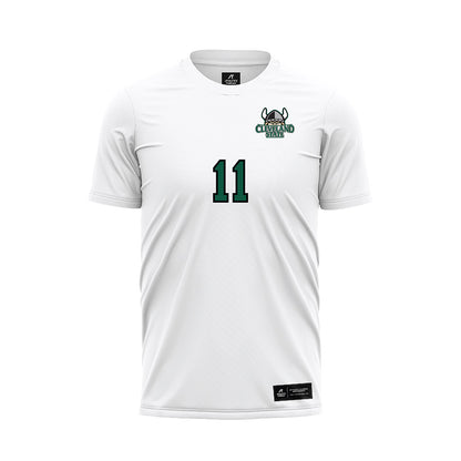 Cleveland State - NCAA Women's Soccer : Mayra Sesmas - White Soccer Jersey-0
