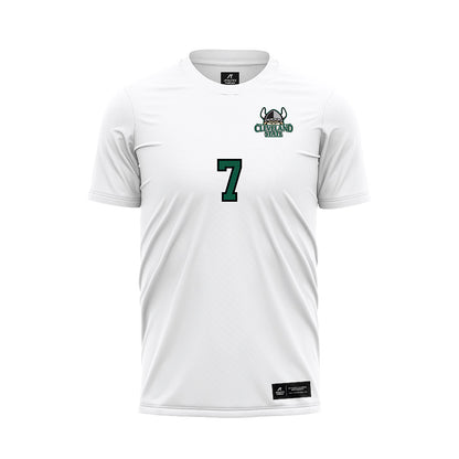Cleveland State - NCAA Women's Soccer : carly Stinson - White Soccer Jersey-0
