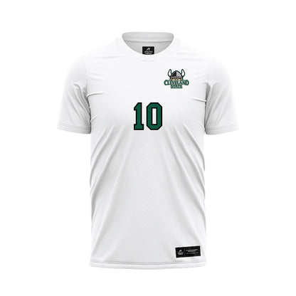 Cleveland State - NCAA Women's Soccer : Tanji Sarver - White Soccer Jersey-0