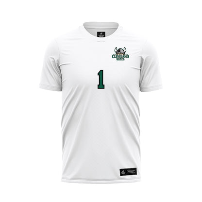 Cleveland State - NCAA Women's Soccer : Elyse Broderick - White Soccer Jersey-0