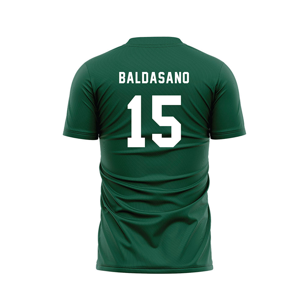 Cleveland State - NCAA Women's Soccer : Elsa Baldasano - Green Soccer Jersey-1
