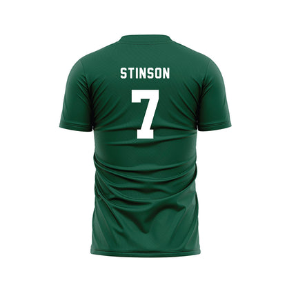 Cleveland State - NCAA Women's Soccer : carly Stinson - Green Soccer Jersey-1