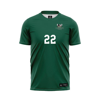 Cleveland State - NCAA Women's Soccer : Elise Boyd - Green Soccer Jersey-0