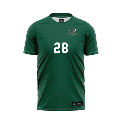 Cleveland State - NCAA Women's Soccer : Olivia Cruz - Green Soccer Jersey-0