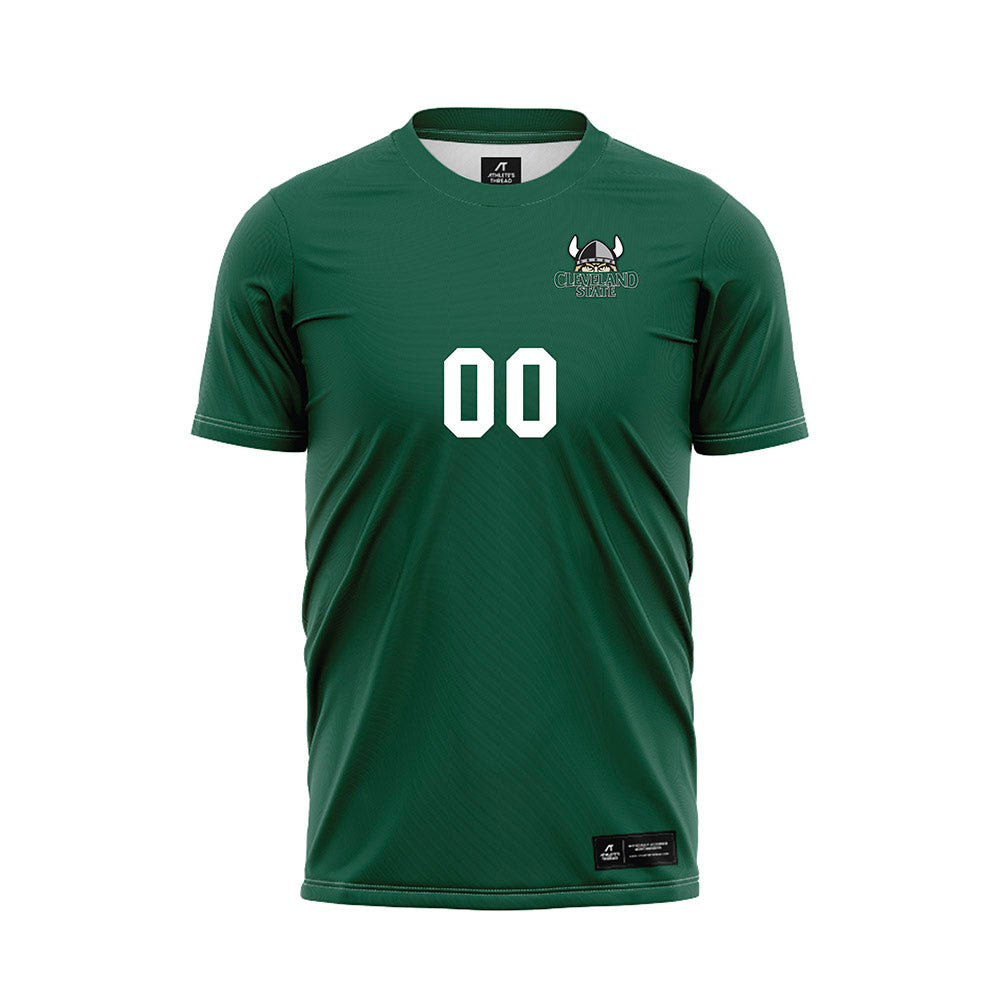 Cleveland State - NCAA Women's Soccer : Téa Opitz - Green Soccer Jersey-0