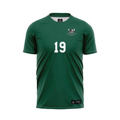 Cleveland State - NCAA Women's Soccer : Emilee Tonkovich - Green Soccer Jersey-0