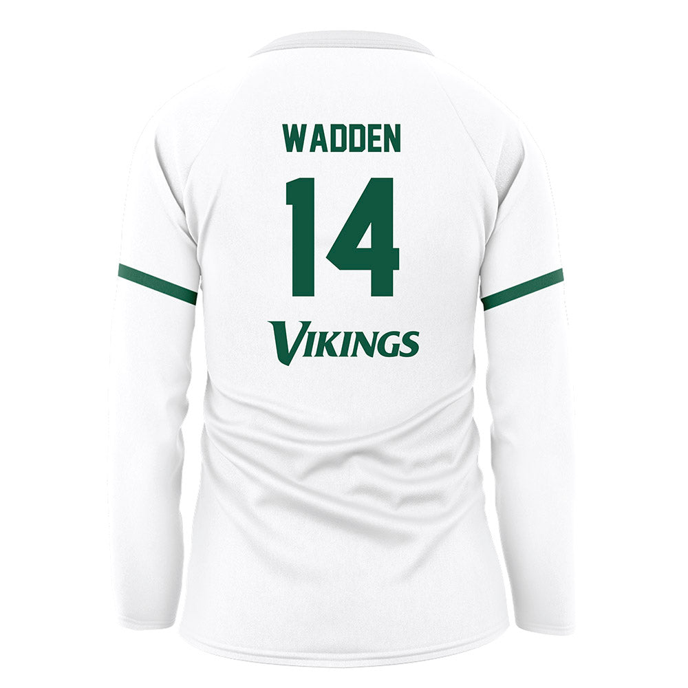 Cleveland State - NCAA Women's Volleyball : Reilly Wadden - White Volleyball Jersey-1