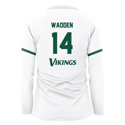Cleveland State - NCAA Women's Volleyball : Reilly Wadden - White Volleyball Jersey-1