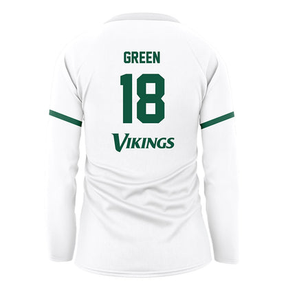 Cleveland State - NCAA Women's Volleyball : Madisyn Green - White Volleyball Jersey-1