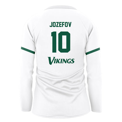 Cleveland State - NCAA Women's Volleyball : Julia Jozefov - White Volleyball Jersey-1
