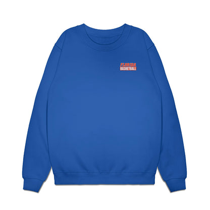 Florida - NCAA Men's Basketball : - Team Caricature Premium Crewneck Sweatshirt-0