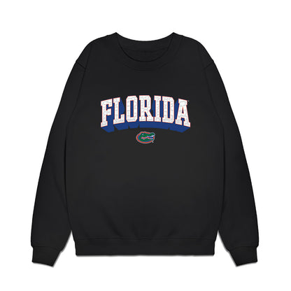 Florida - NCAA Men's Basketball : - Team Collage Premium Crewneck Sweatshirt-0