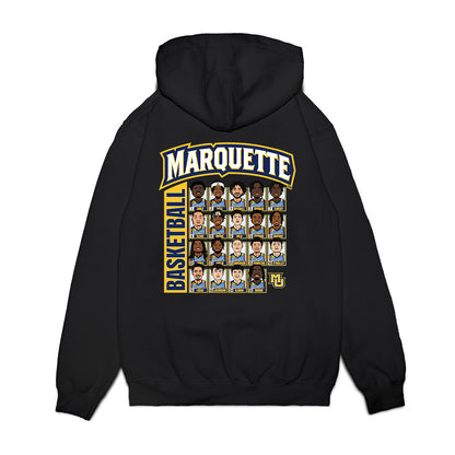 Marquette - NCAA Men's Basketball : - Team Caricature Premium Hooded Sweatshirt-1