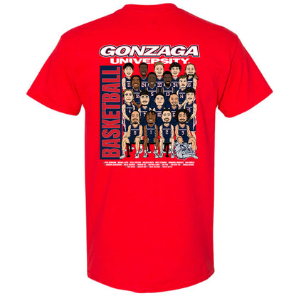 Gonzaga - NCAA Men's Basketball : - T-Shirt-1