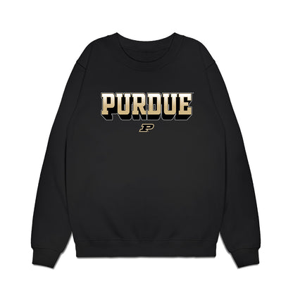 Purdue - NCAA Men's Basketball : - Team Collage Premium Crewneck Sweatshirt-0
