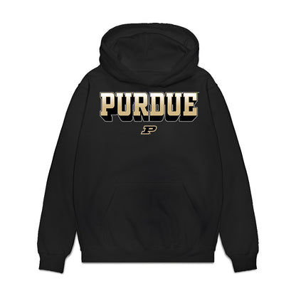 Purdue - NCAA Men's Basketball : - Team Collage Premium Hooded Sweatshirt-0