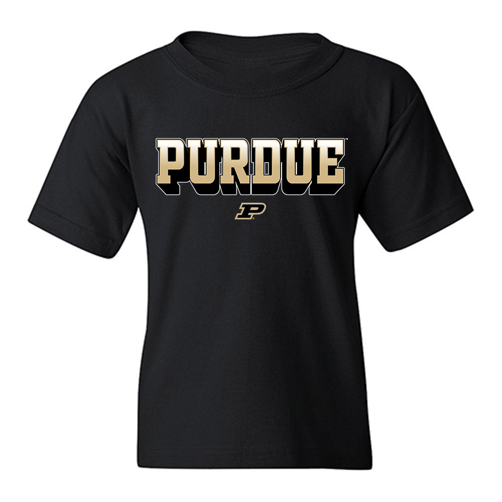 Purdue - NCAA Men's Basketball : - Team Collage Youth T-Shirt-0