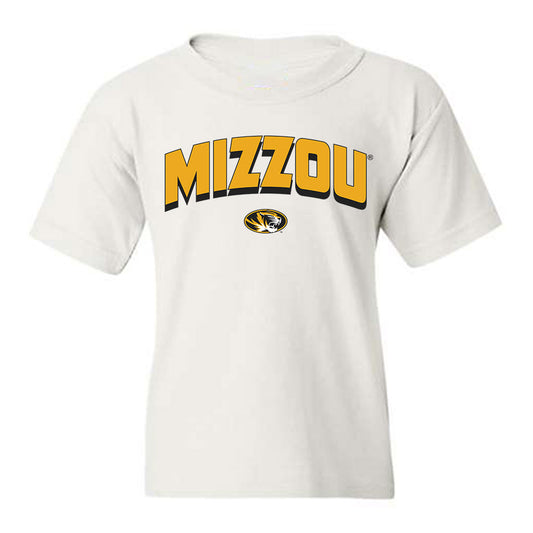 Missouri - NCAA Men's Basketball : - Team Caricature Youth T-Shirt-0