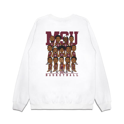 Mississippi State - NCAA Men's Basketball : - Team Caricature Premium Crewneck Sweatshirt-1