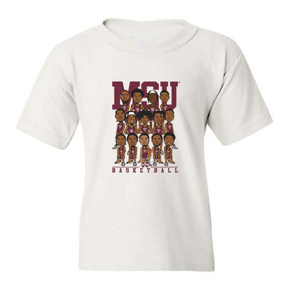 Mississippi State - NCAA Men's Basketball : - Team Caricature Youth T-Shirt-0