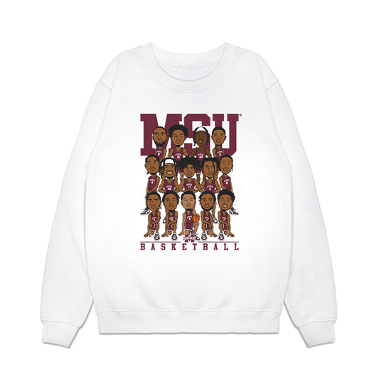 Mississippi State - NCAA Men's Basketball : - Team Caricature Premium Crewneck Sweatshirt-0